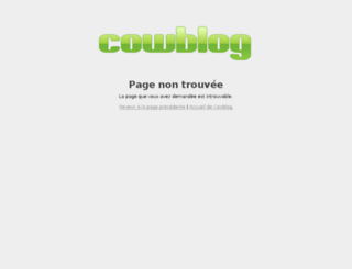 des-quoi-fee.cowblog.fr screenshot