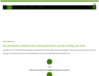 desain-website.com screenshot