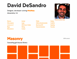 desandro.com screenshot