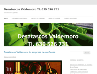 desatascos-valdemoro.com screenshot