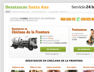 desatascoschiclana.org screenshot