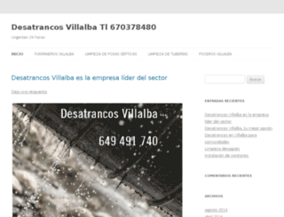 desatrancos-villalba.es screenshot
