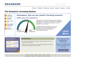 desaware.com screenshot