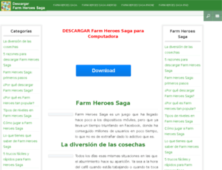 descargarfarmheroessaga.net screenshot