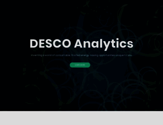 descoanalytics.com screenshot