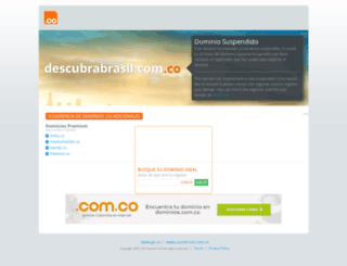 descubrabrasil.com.co screenshot