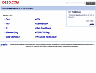 desd.com screenshot
