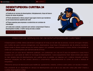 desentupidoracuritibao.com.br screenshot