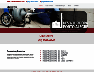 desentupidorapoa.com.br screenshot