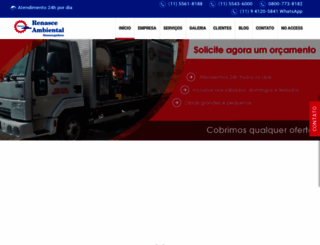 desentupidorarenasce.com.br screenshot