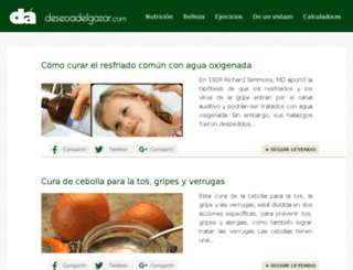 deseoadelgazar.com screenshot