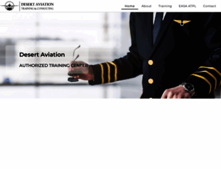 desert-aviation.com screenshot