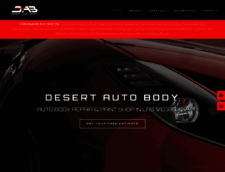 desertautobodylv.com screenshot