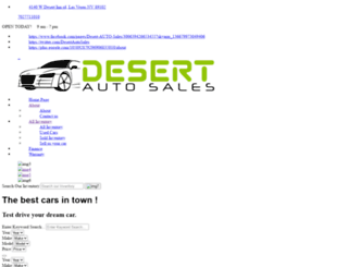 desertautosaleslv.us screenshot