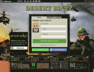 desertblitz.com screenshot