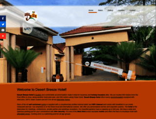 desertbreezehotel.com screenshot