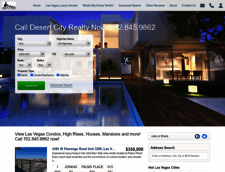 desertcityrealty.com screenshot