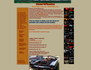 desertclassics.com screenshot