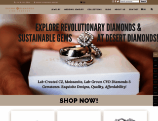 desertdiamondsjewelry.com screenshot