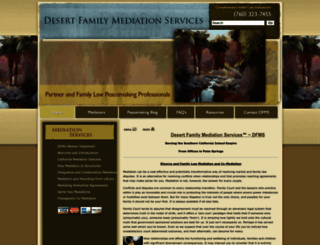 desertfamilymediationservices.com screenshot