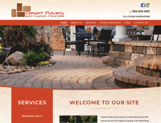 desertpavers.net screenshot