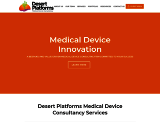 desertplatforms.com screenshot