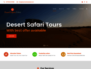 desertsafarisdubaii.com screenshot
