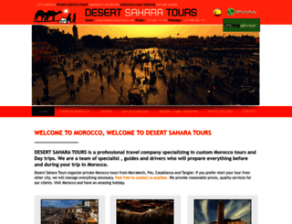 desertsaharatours.com screenshot