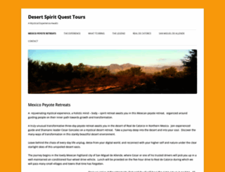 desertspiritquesttours.com screenshot