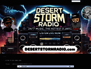 desertstormradio.com screenshot