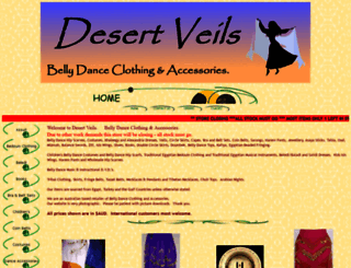 desertveils.com.au screenshot