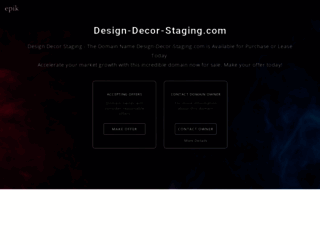 design-decor-staging.com screenshot