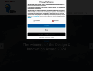 design-innovation-award.com screenshot