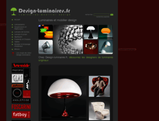 design-luminaires.fr screenshot