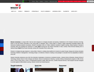 design.woxsen.edu.in screenshot