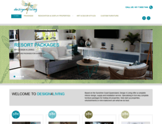 design4living.com.au screenshot