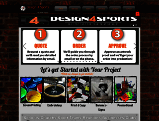 design4sports.com screenshot