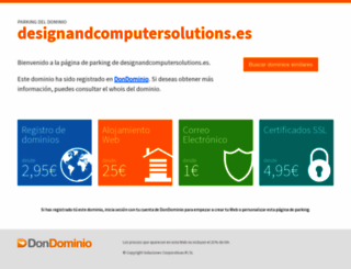 designandcomputersolutions.es screenshot