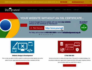 designated.org.uk screenshot