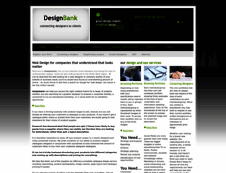 designbank.org.uk screenshot