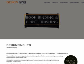 designbind.co.nz screenshot