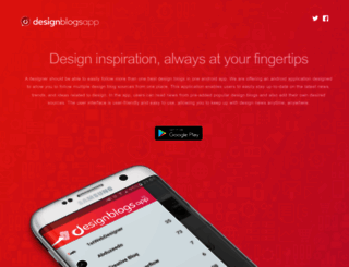 designblogsapp.com screenshot