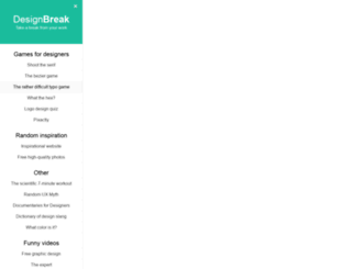 designbreak.io screenshot