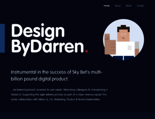 designbydarren.com screenshot