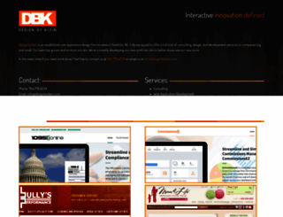 designbyklein.com screenshot