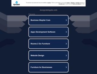 designdelegate.com screenshot