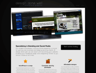 designdonewell.com screenshot