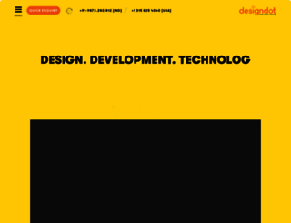 designdot.co.in screenshot