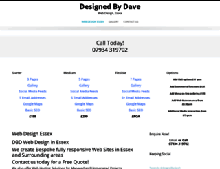 designedbydave.com screenshot