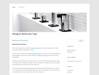 designer-bathroom-taps.co.uk screenshot